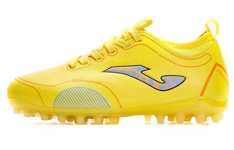 Joma Color Changing Collection Slip Resistant Abrasion Resistant Low top Kids' Soccer Shoes Yellow Kids'