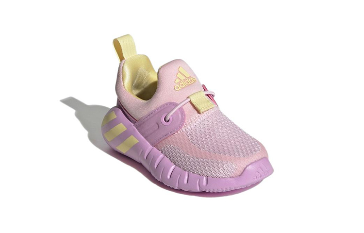 Детские кроссовки adidas Rapidazen I (розово-фиолетово-желтые) — Розовый / фиолетовый / жёлтый — фото 5