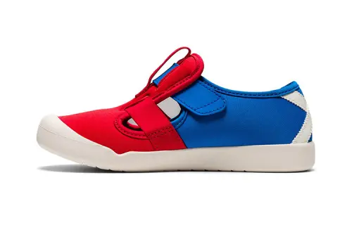 Middle children Onitsuka Tiger Mexico 66 Ps Sandal red and blue sneakers