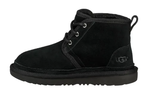 UGG Neumel II suede plus fleece snow boots black youth