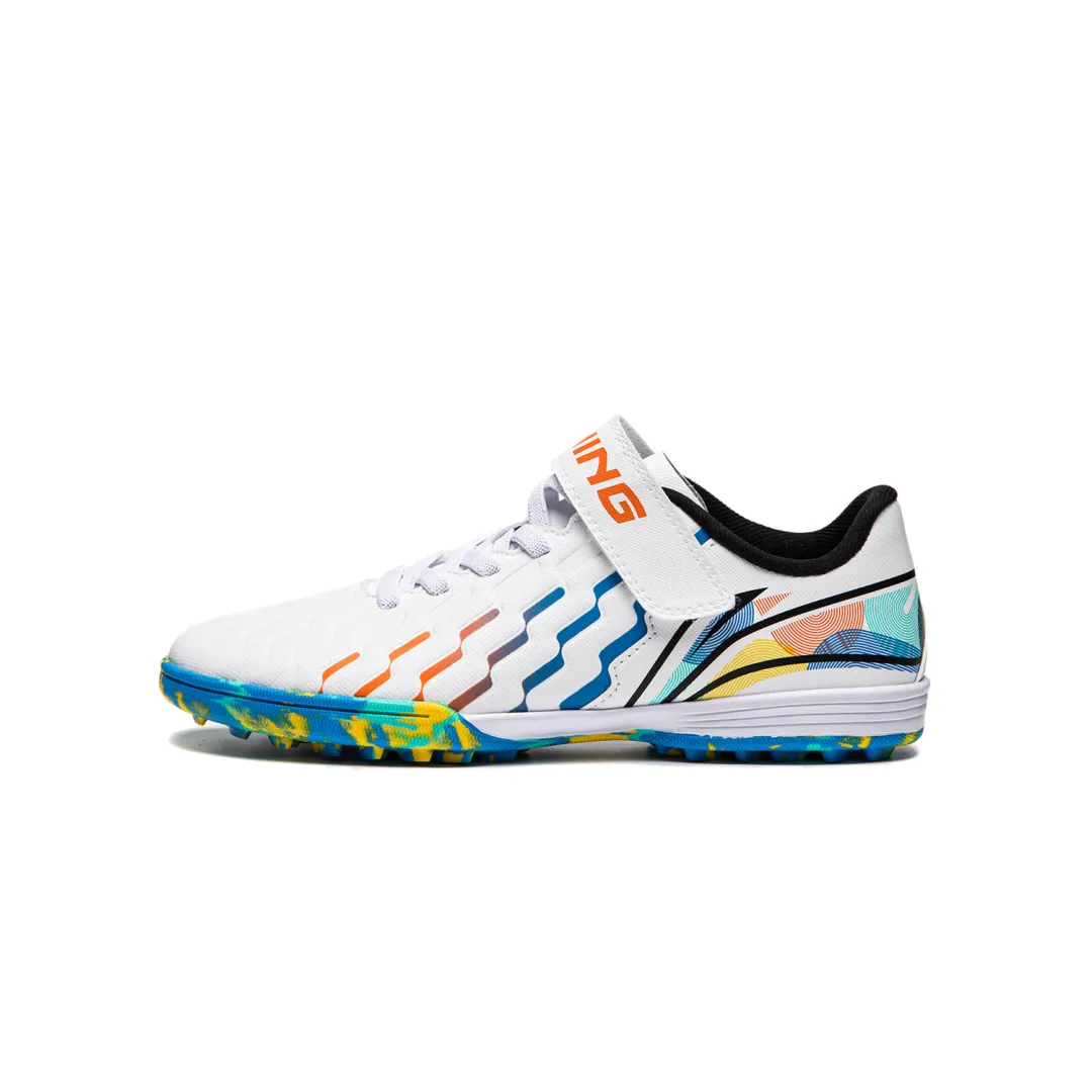 Li Ning YOUNG Low top Kids' Soccer Shoes Standard White