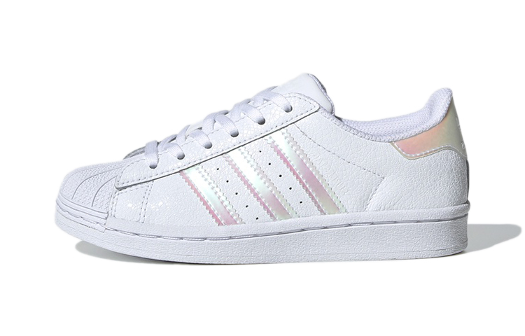 Кеды adidas adidas originals SUPERSTAR C (белый / розовый)