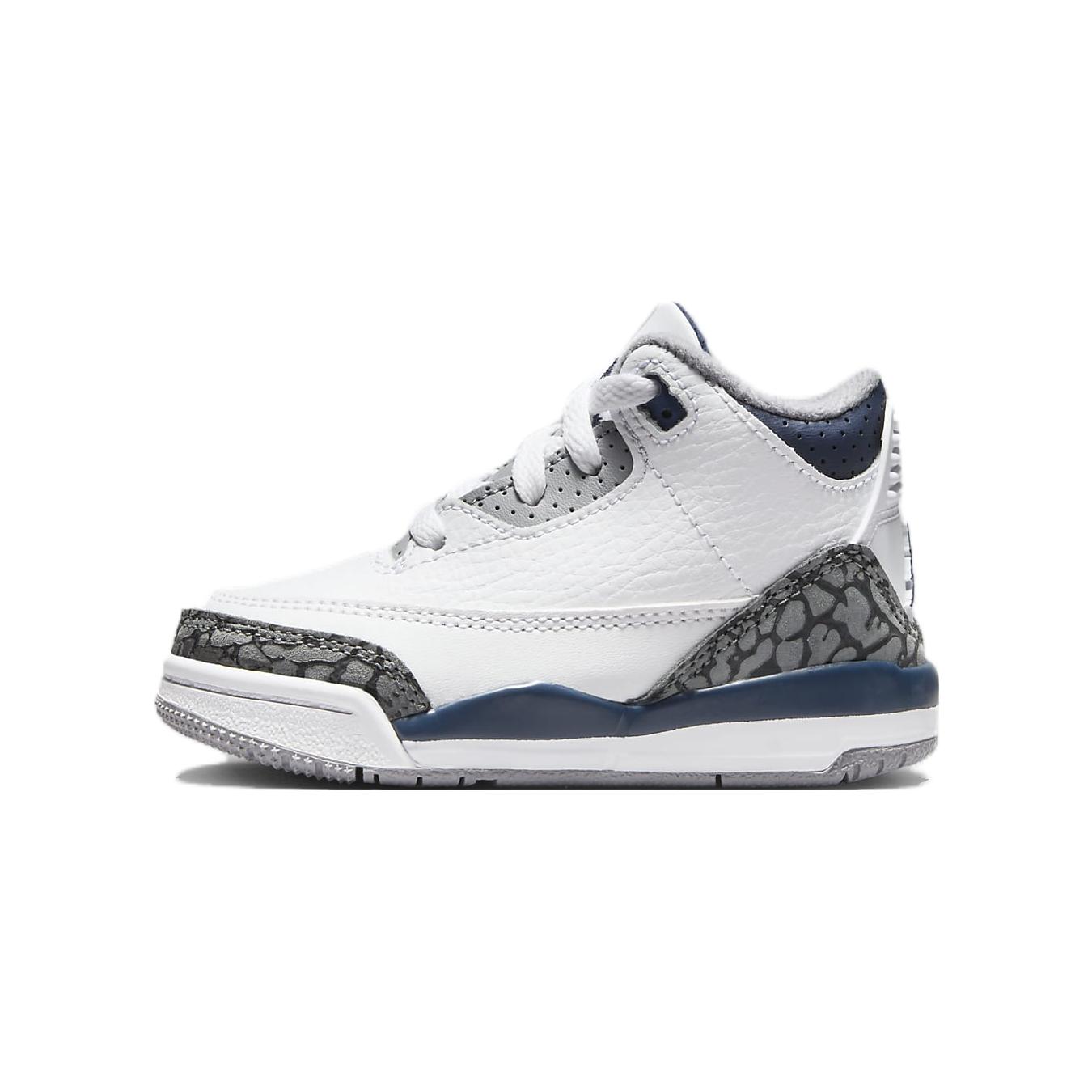 Детские кроссовки Jordan Jordan Air Jordan 3 Retro (белый)