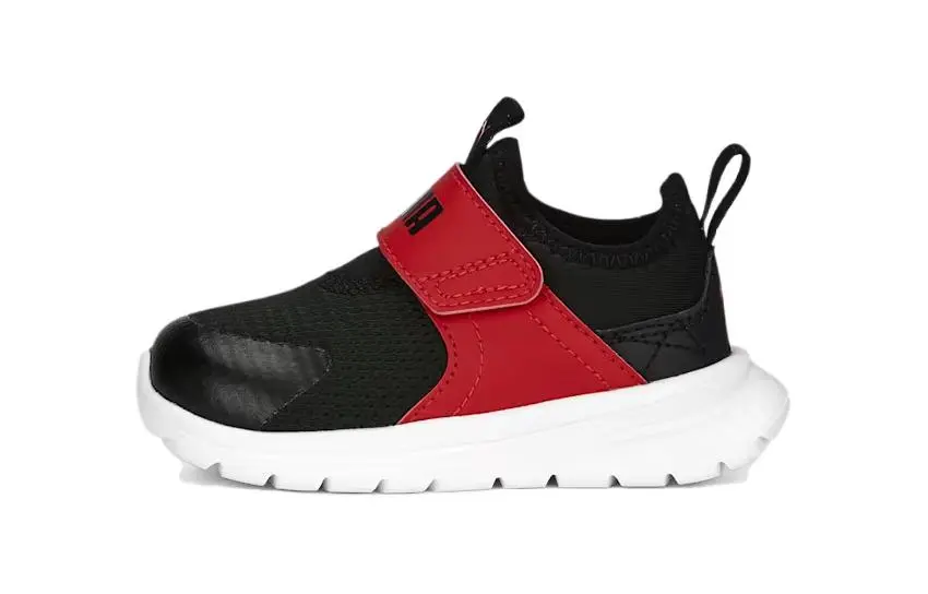 Puma Evolve Slip-On Toddler 'Black For All Time Red'