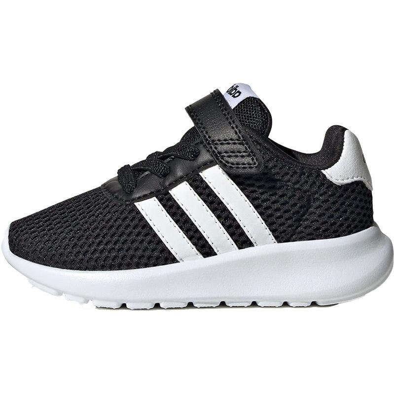 Детские кеды adidas LITE RACER 3.0 (черно-белые)