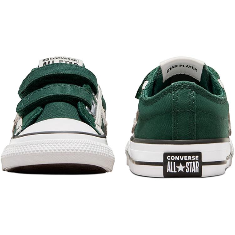 Детские кеды Converse All Star (зеленый) — Зелёный — фото 4