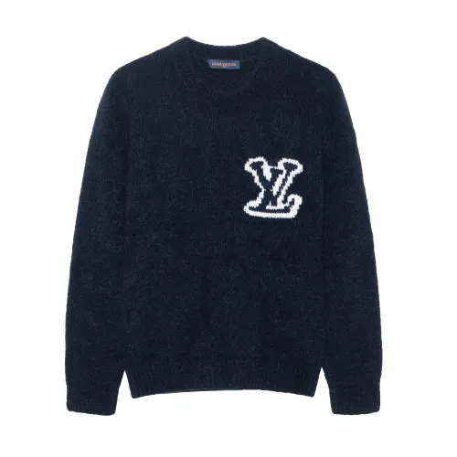 LOUIS VUITTON Lv Intarsia Crewneck