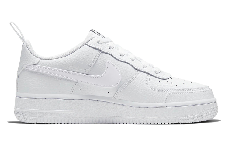 Кроссовки Nike NikeAir Force 1 (белые) — фото 4