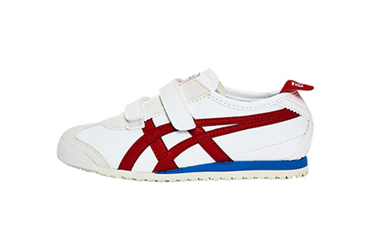 Кроссовки Onitsuka Tiger MEXICO 66 (бело-красно-синие)