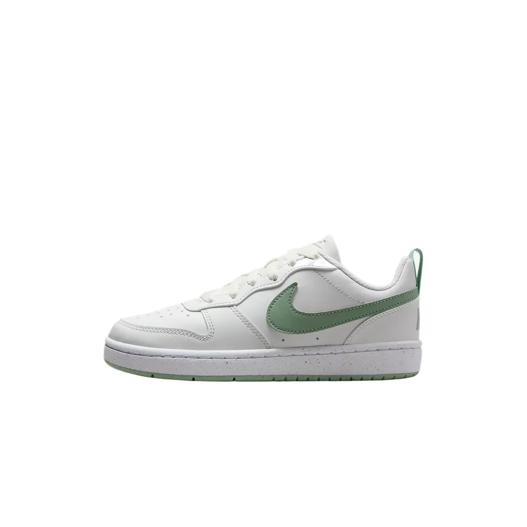 Nike Court Borough Low top Children's Basketball Shoes White Unisex