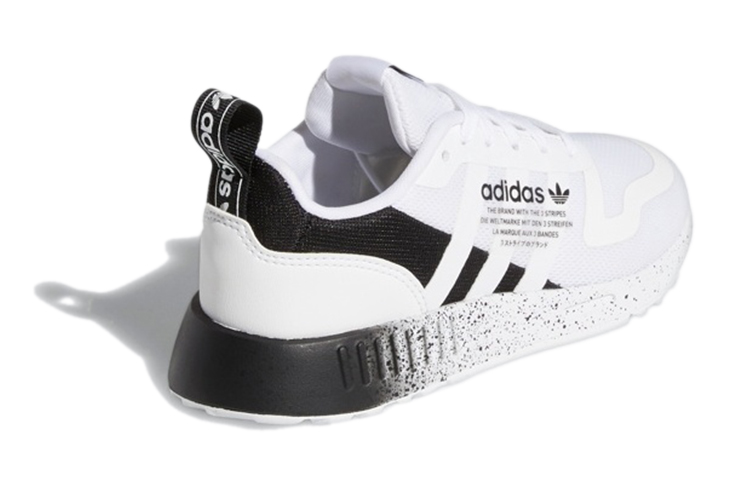 Детские кроссовки adidas originals Multix C (бело-черные) — Белый / чёрный — фото 6