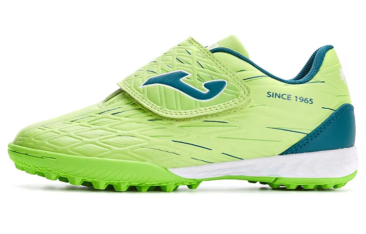 Joma Slip Resistant Abrasion Resistant Low top Soccer Shoes Grass Green Kids'