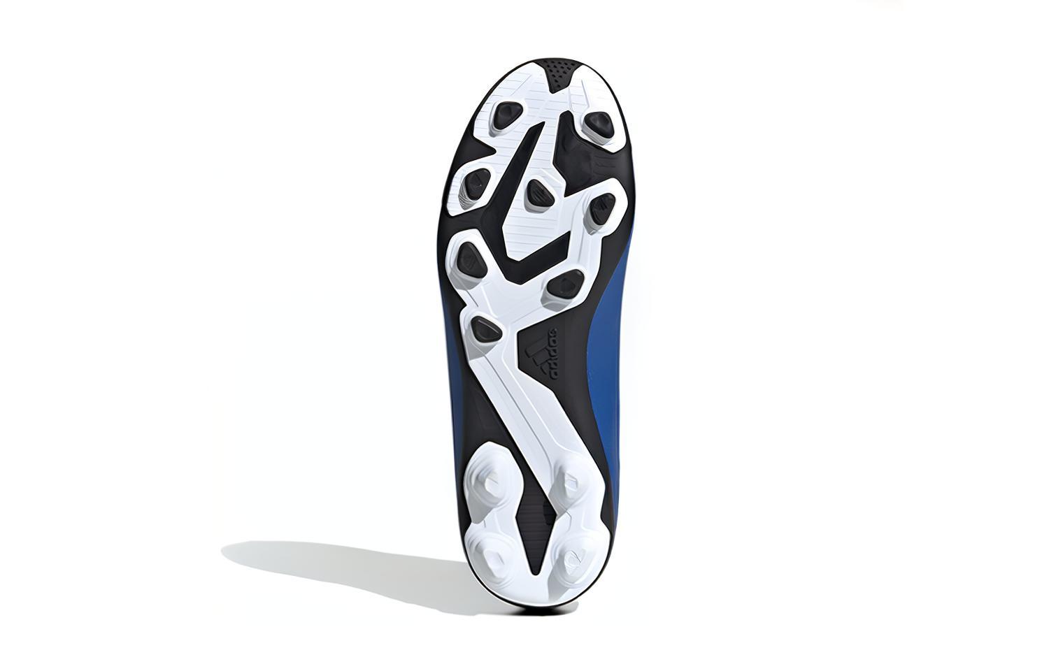 Детские бутсы adidas X 19.4 Flexible Ground Cleats (сине-черные) — Синий / чёрный — фото 7
