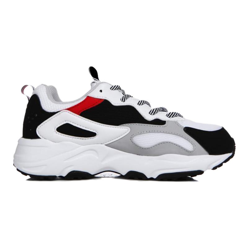 Детские кроссовки Fila KIDS Tracer (бело-красно-черные) — фото 2