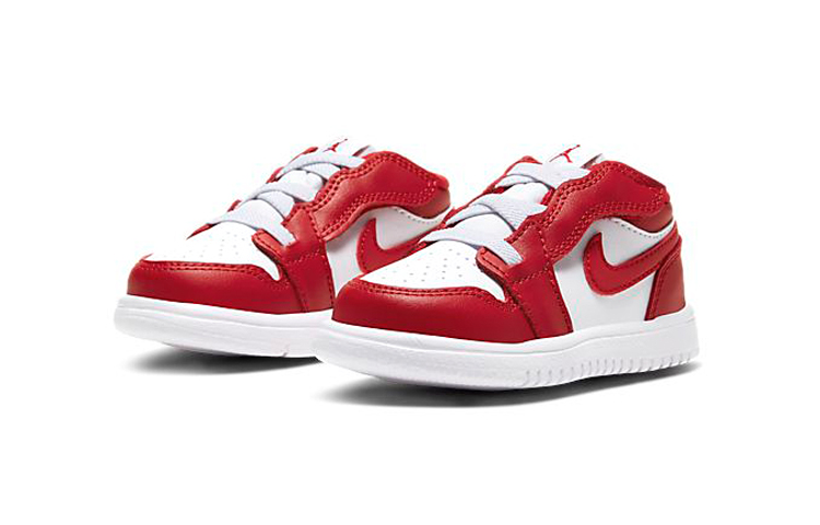 Детские кроссовки Jordan Air Jordan 1 Low Alt (бело-красный) — Белыйкрасный — фото 4