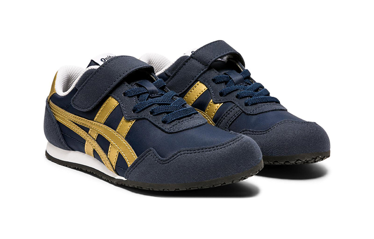 Детские кроссовки Onitsuka Tiger Serrano (темно-синие) — фото 5