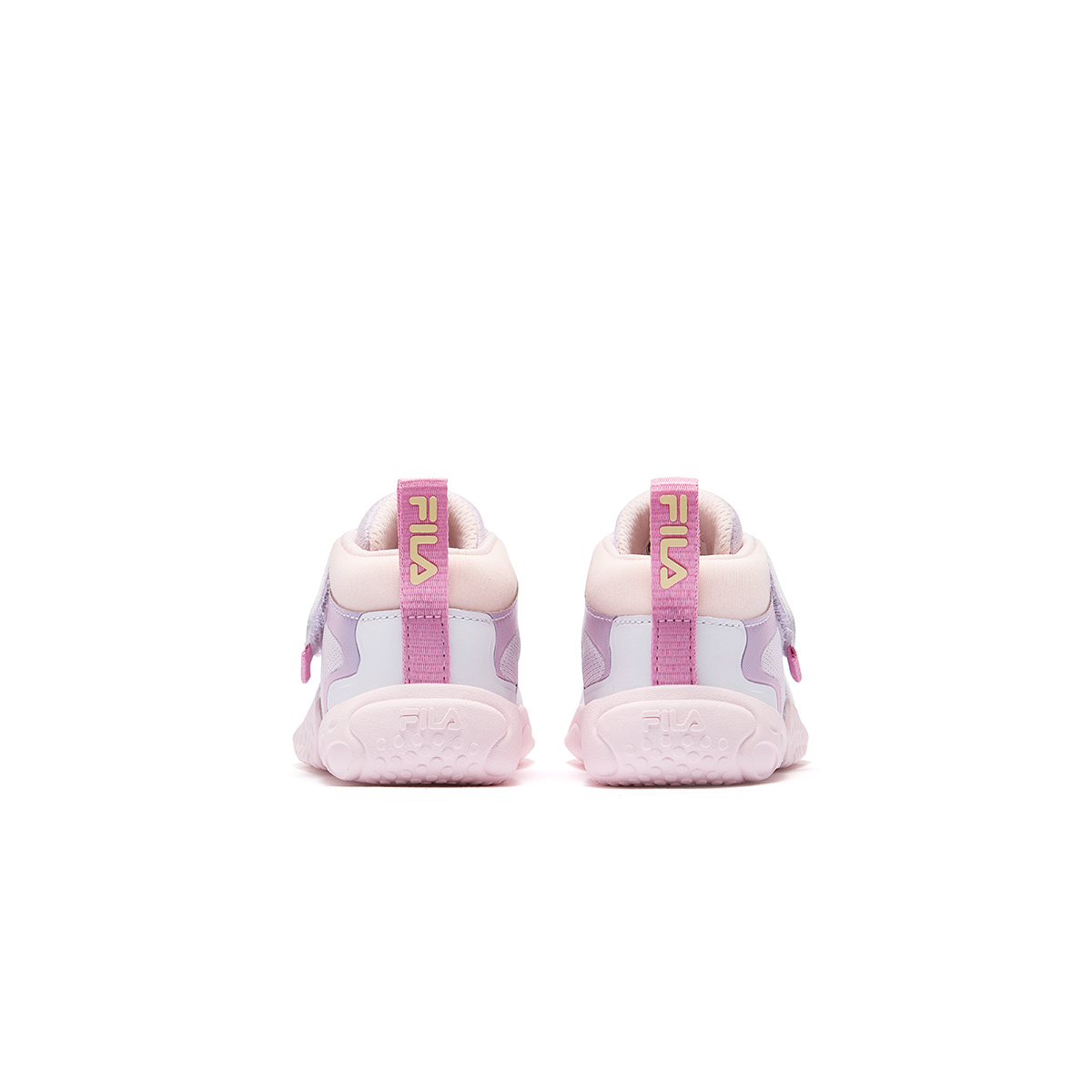 Кроссовки Fila KIDS Heritage-FHT / (бело-розовые) — 白/玫瑰水粉 — фото 2