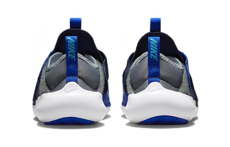Детские кроссовки Nike Flex Advance (серо-синие) — 深藏青/游戏宝蓝/冷灰/激光蓝 — фото 7