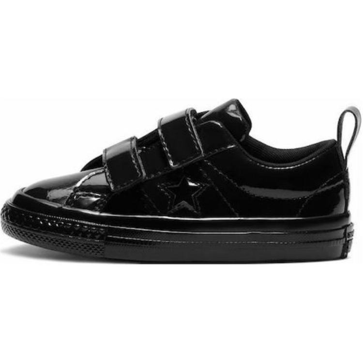 Детские кеды Converse ONE STAR 2v (черные)