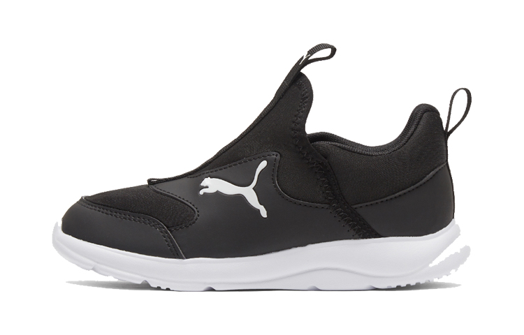 Детские кроссовки PUMA Slip On (черные) — фото 1