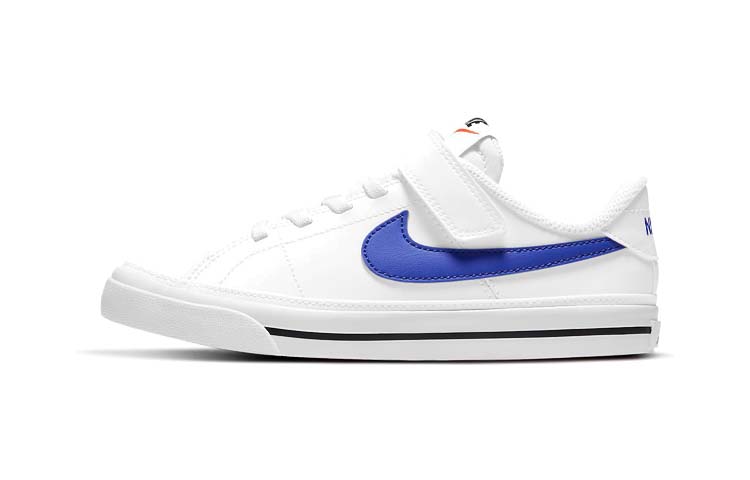 Детские кеды Nike Court Legacy (бело-синие)