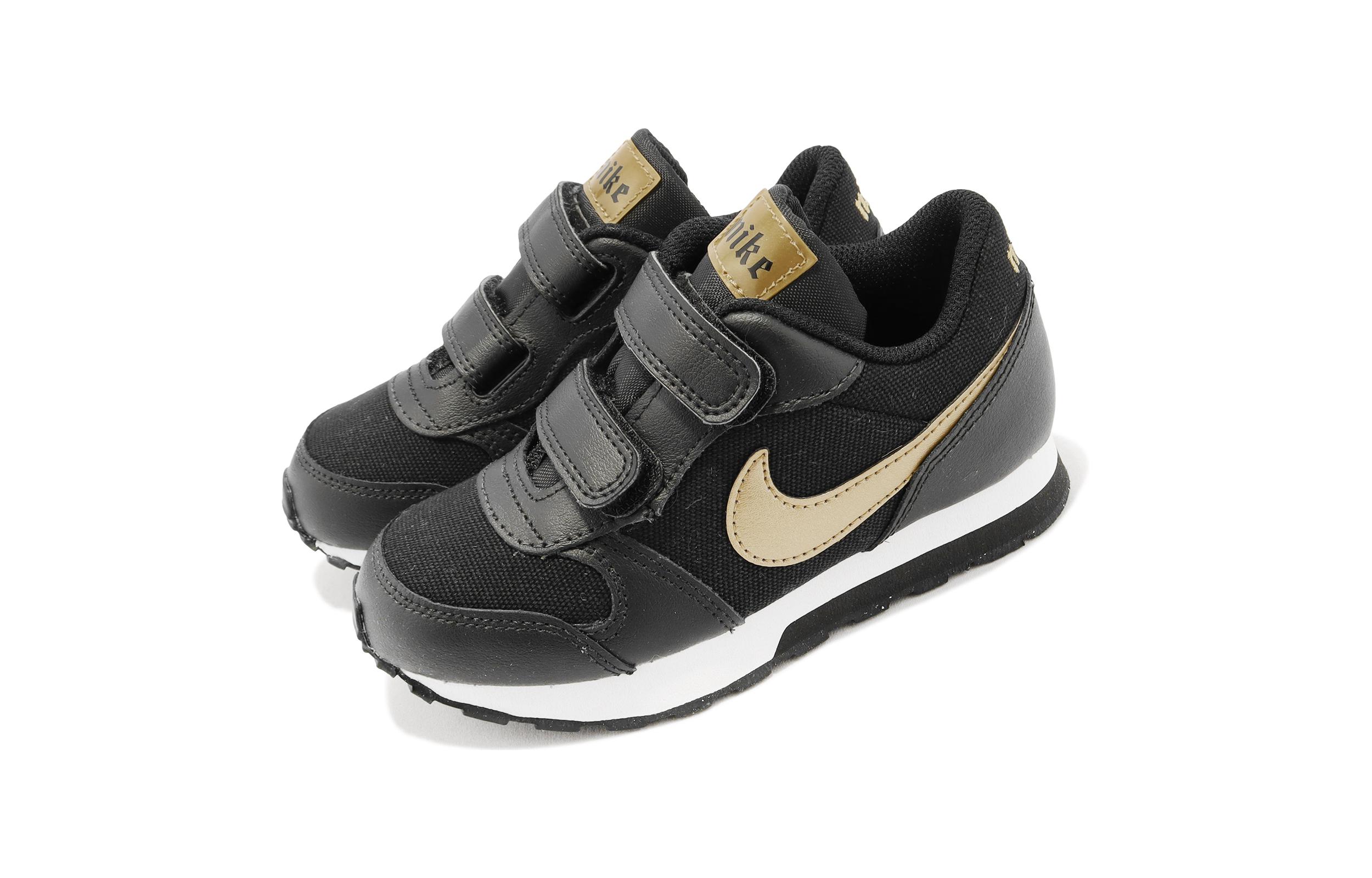 Кроссовки Nike MD Runner 2 (черные) — фото 5