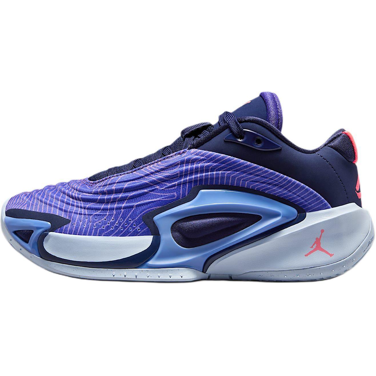 Jordan Luka 3 Slip Resistant Abrasion Resistant Low top Basketball Shoes Blue Unisex