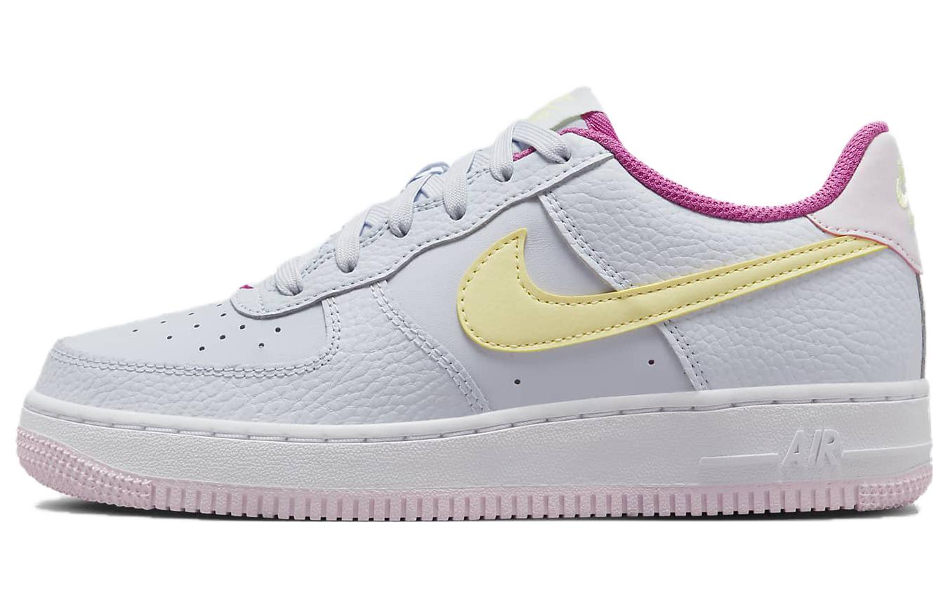 Кеды Nike Air Force 1 (желто-серые)
