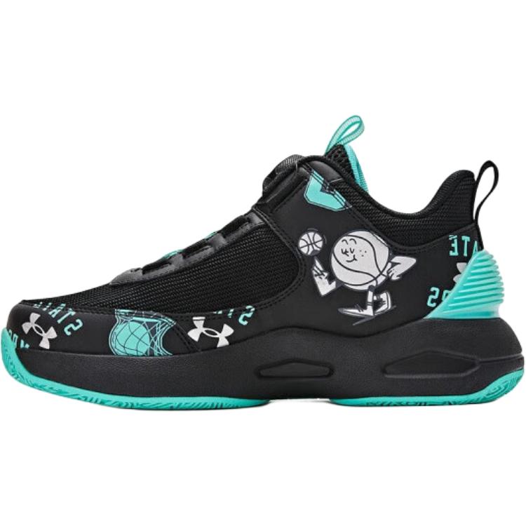 Детские кроссовки Under Armour (черные)