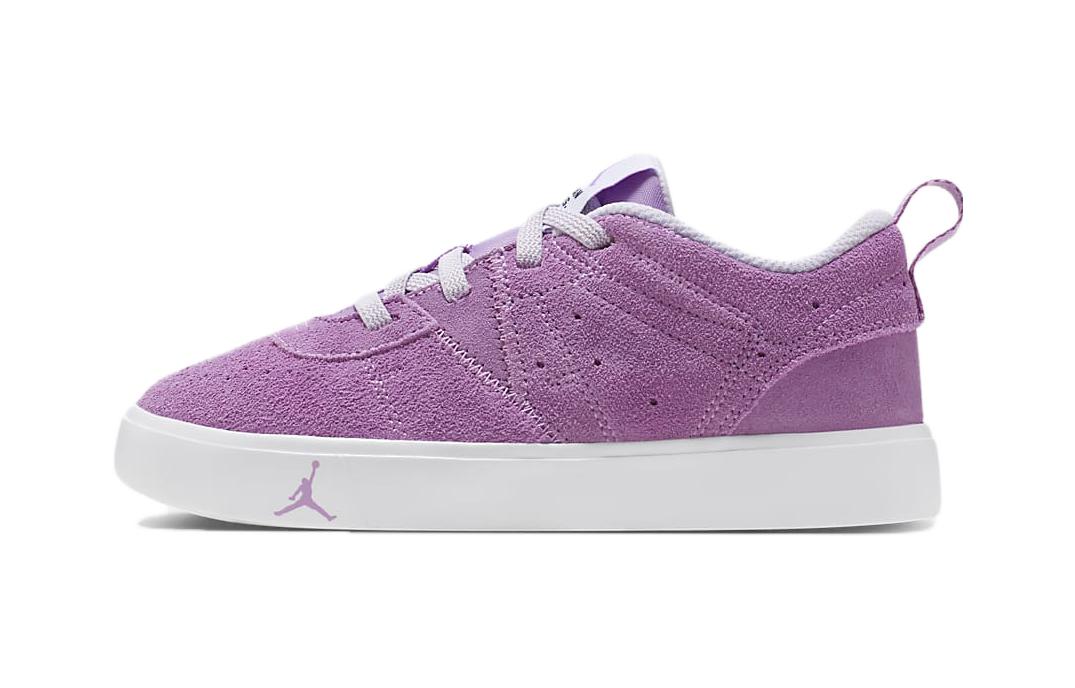Детские кеды Jordan Series ES ALT PS (фиолетово-белые)