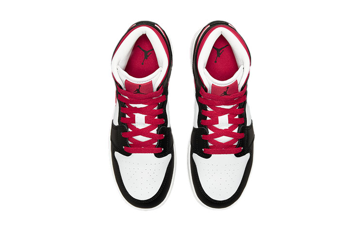 Кеды Jordan Air Jordan 1 GSA (красно-бело-черные) — Красный / белый / чёрный — фото 6