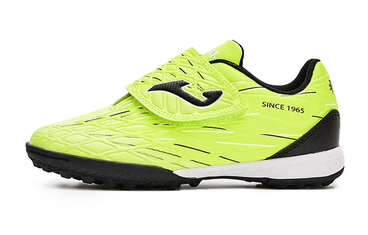 Joma Abrasion Resistant Support Balance Lightweight Low top Kids' Soccer Shoes Green Black Kids'