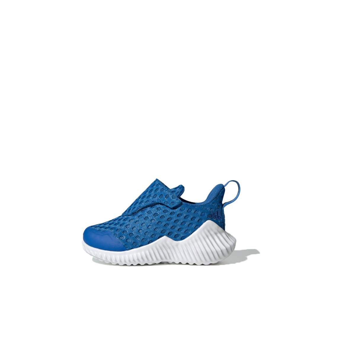 Детские кеды adidas Fortarun BTH AC I (бело-синие)