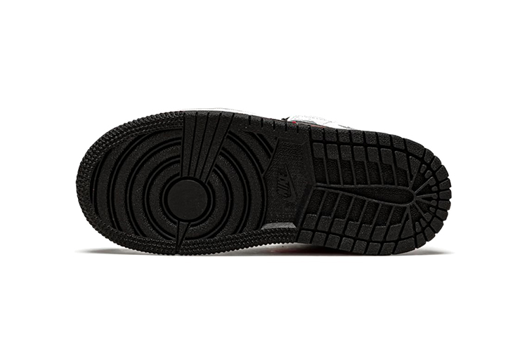 Детские кроссовки Jordan Air Jordan 1 Mid "Chile Red" 21044312 (красно-черные) — фото 6