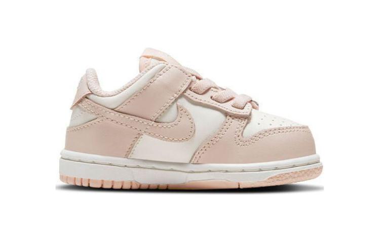 Детские кеды Nike Dunk "Orange Pearl" (розовый) — фото 4