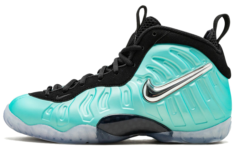 Кроссовки Nike Foamposite Pro (сине-черные)
