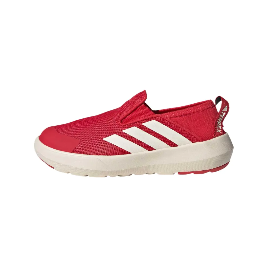 Adidas Boat Slip on Fabric Slip Resistant And Breathable Low top Kids Lifestyle Shoes