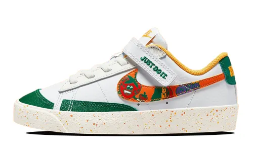 Nike Blazer Low 'Fruit Juice' Low top Skateboard Shoes White Orange Unisex