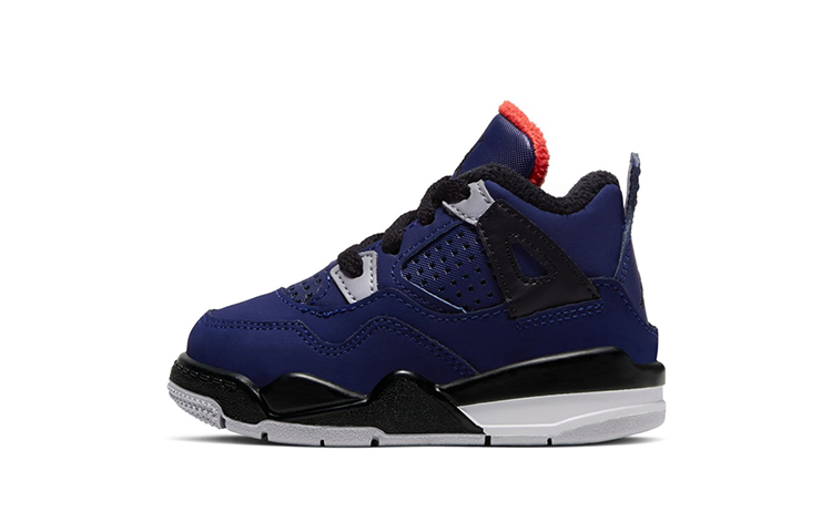 Кеды Jordan Air Jordan 4 Retro WNTR (черно-синие)