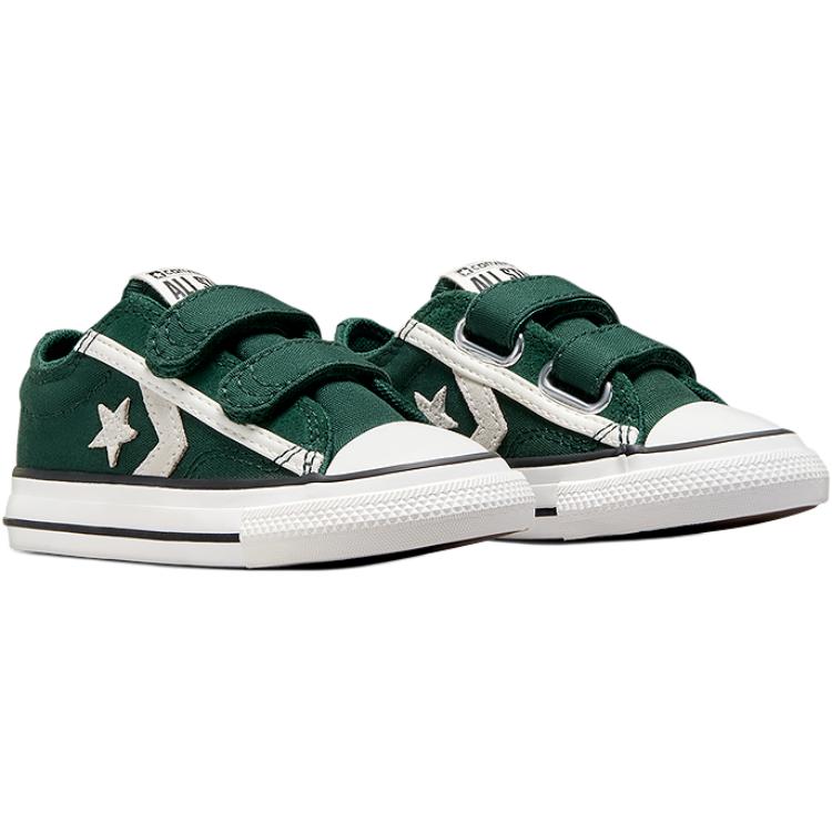 Детские кеды Converse All Star (зеленый) — Зелёный — фото 2