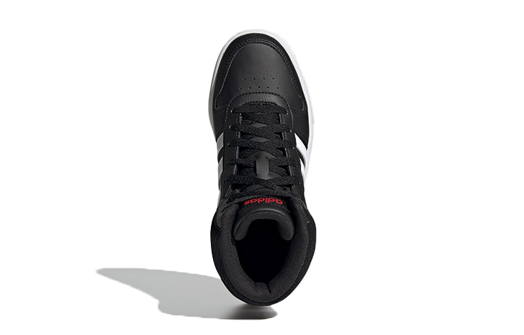 Детские кроссовки adidas neo Hoops 2.0 (черно-бело-красные) — фото 6
