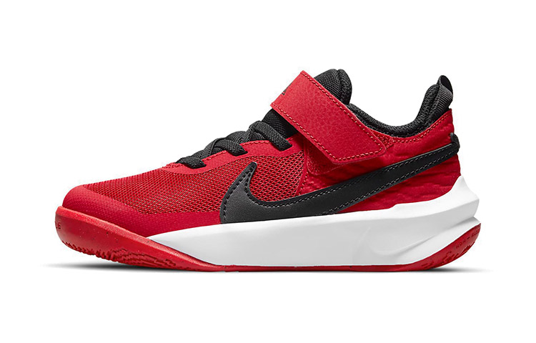 Кроссовки Nike Nike Team Hustle D 10 (черно-красно-белые)