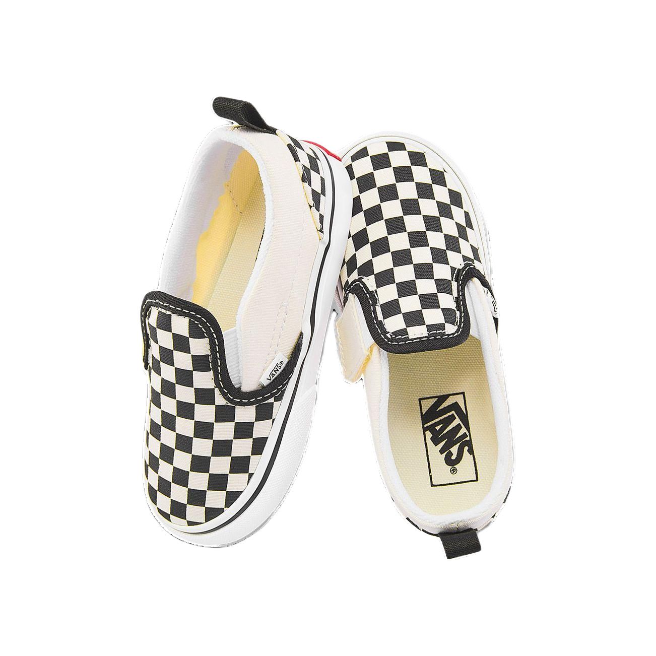 слипоны Vans slip-on (черно-белые) — фото 3