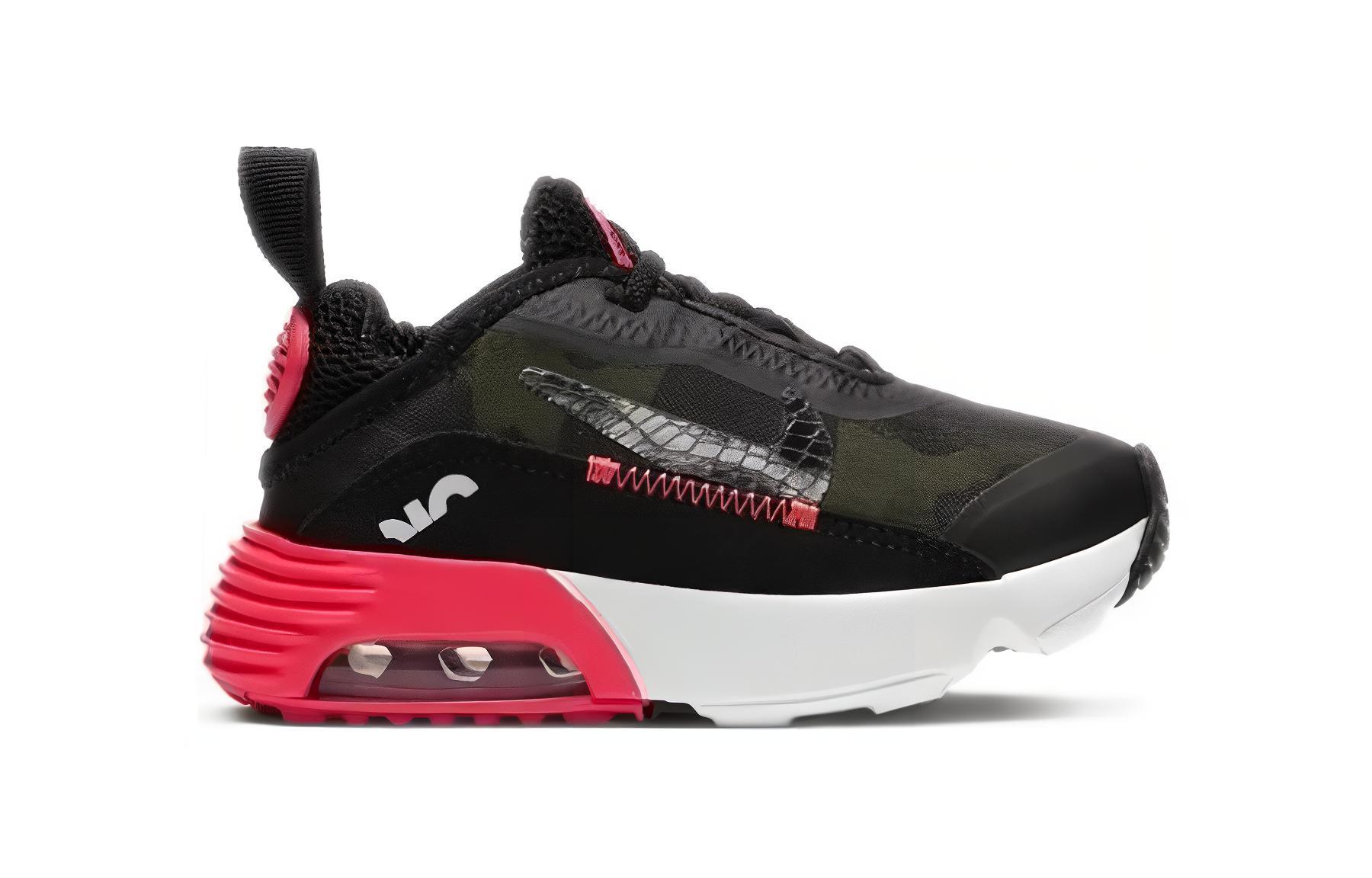 Детские кроссовки Nike Air Max 2090 (черно-красный) — фото 3