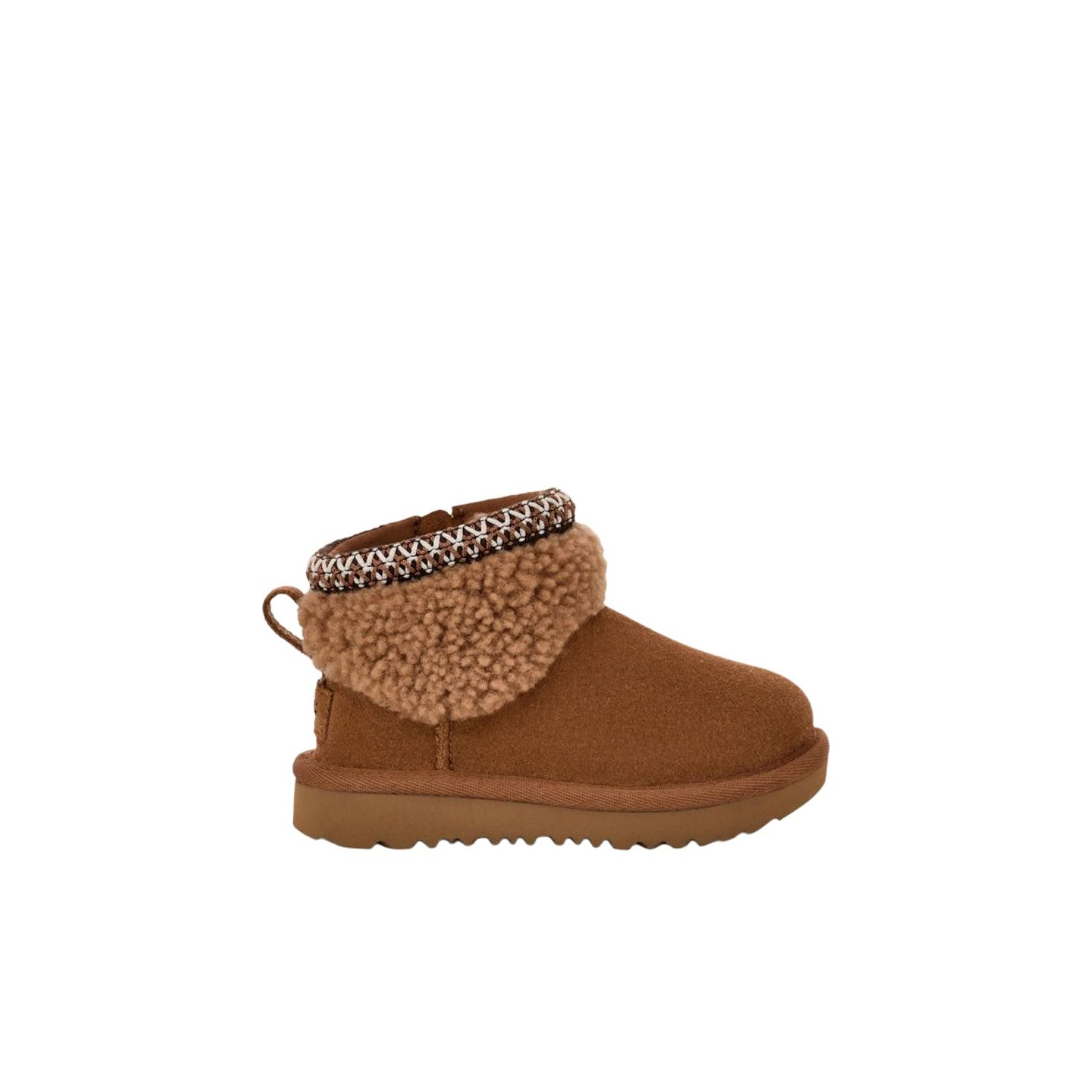 Детские ботинки UGG CLASSIC ULTRA MINI (коричневый) — фото 3