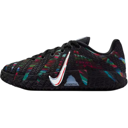 Nike Ja 3 Morant III King of the Court, comfortable and durable GS low-top basketball shoes, black, white and red, same style for men and women