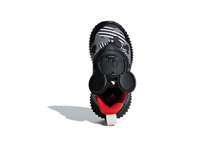 Детские кроссовки adidas Fortarun Mickey Ac I (черно-белые) — фото 6