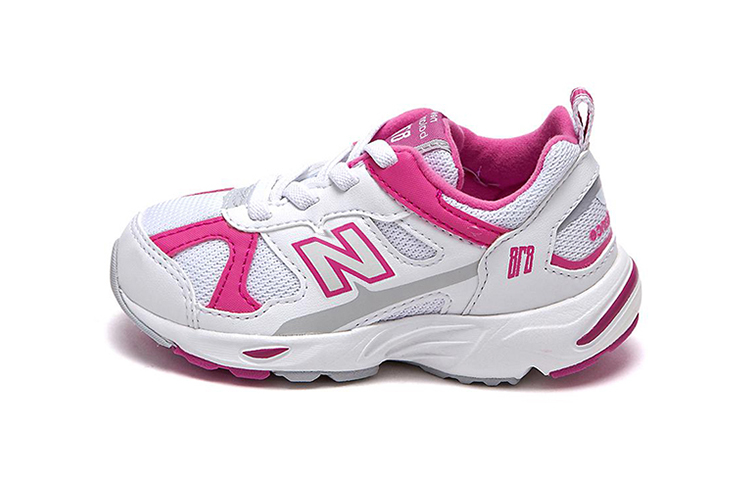 Кеды New Balance 878 (розово-белые)