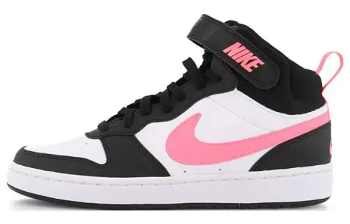 Nike Court Borough 2 Mid White Sunset Pulse GS
