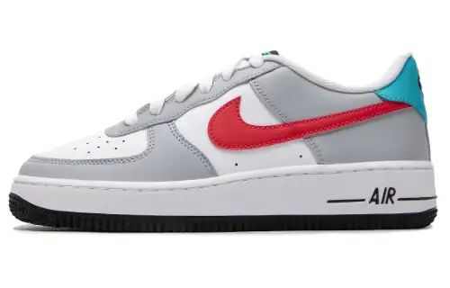 Nike Air Force 1 Low White University Red GS